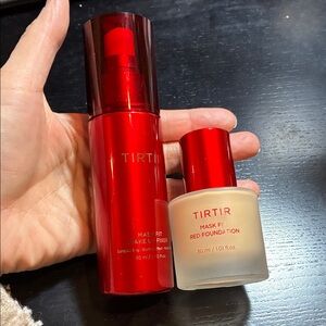 Tirtir Mask Fit Makeup Fixer and Red Foundation Set